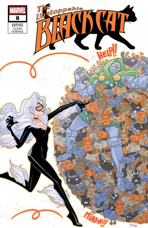 Black Cat (2025 Marvel) #8 - Cover C Marguerite Sauvage