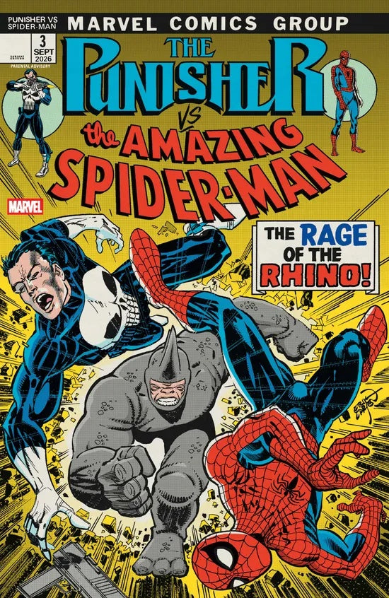 Punisher vs. Spider-Man (2026 Marvel) #3 - Erik Larsen Variant