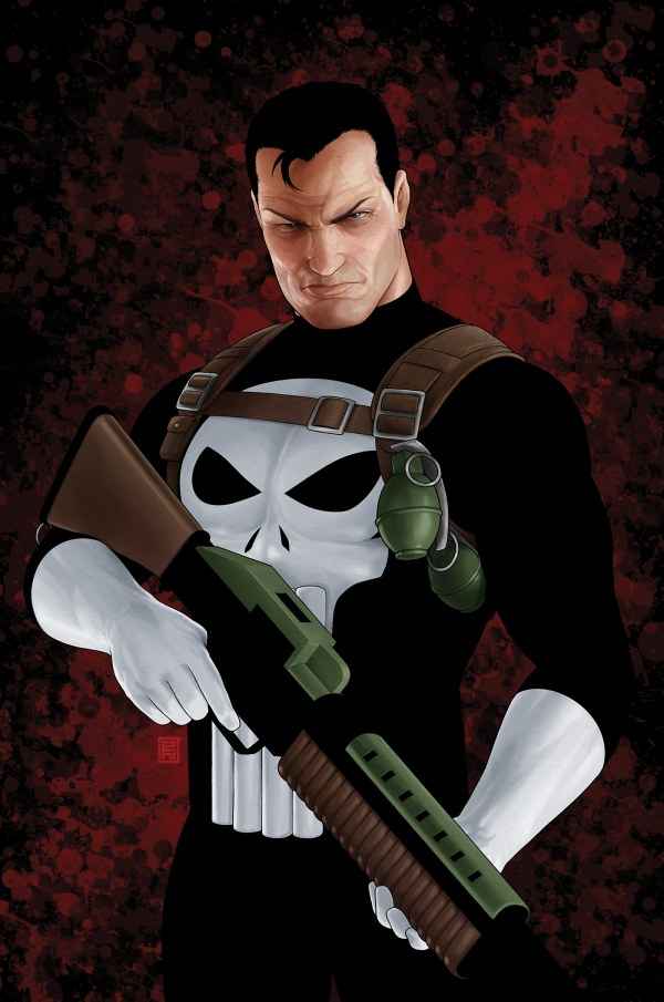 Punisher (2026 Marvel) #1 - John Tyler Christopher Negative Space Virgin Variant (2nd Printing)