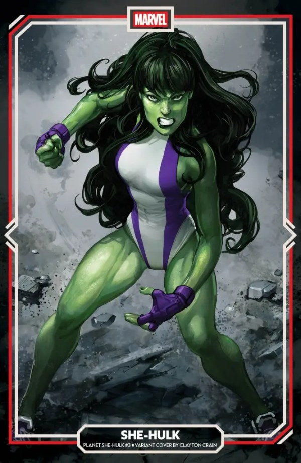 Planet She-Hulk (2026 Marvel) #3 - Clayton Crain Variant