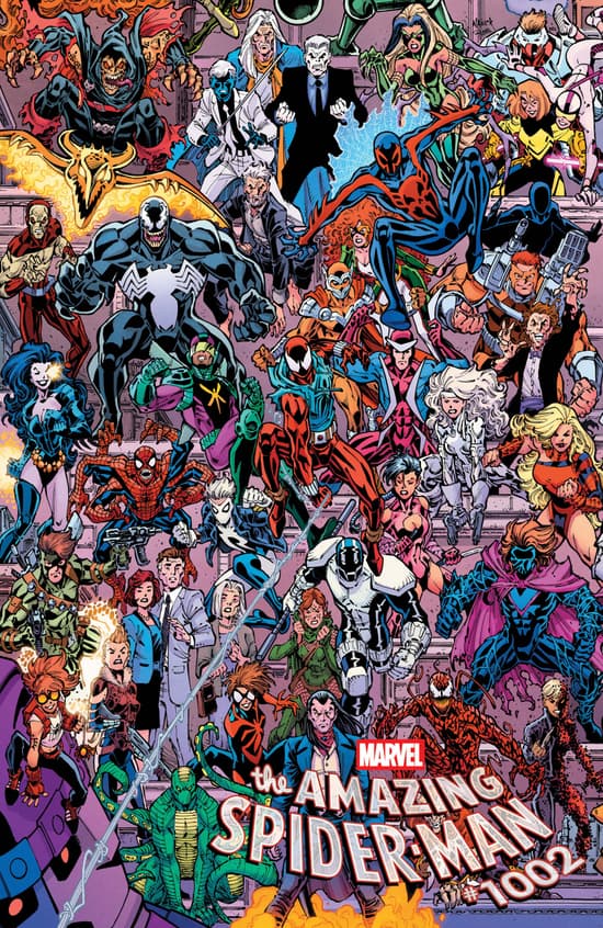 Amazing Spider-Man (2025 Marvel) #1002 - Todd Nauck 4-Part Connecting Legacy Variant