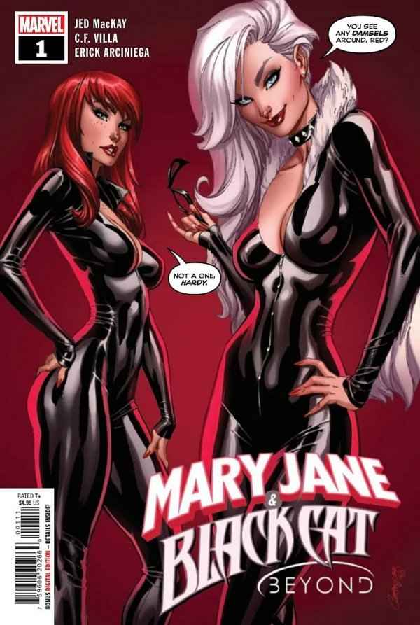 Mary Jane & Black Cat: Beyond (2022 Marvel) #1 - Cover A J. Scott Campbell