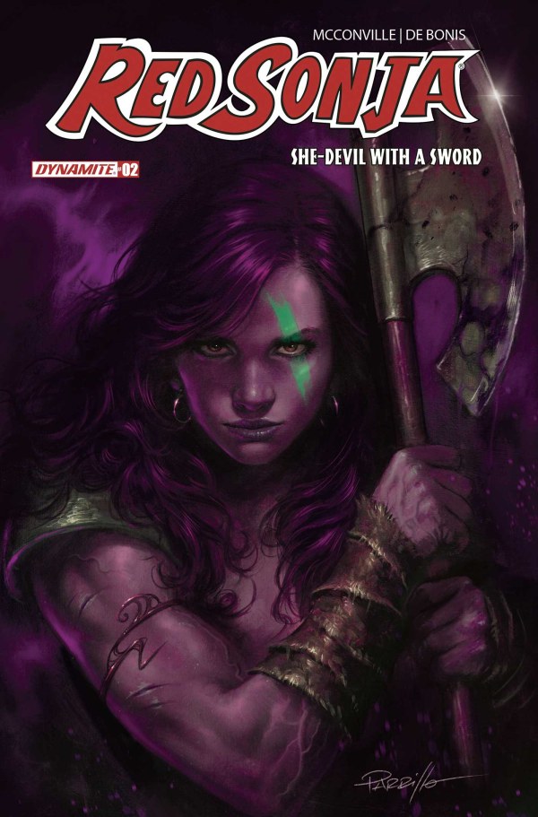 Red Sonja: She-Devil with a Sword (2025 Dynamite) #2 - Cover M Lucio Parrillo Ultraviolet Variant