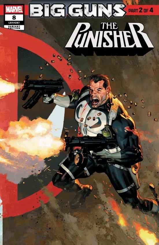 Punisher (2025 Marvel) #8 - Josemaria Casanovas 4-Part Connecting Variant