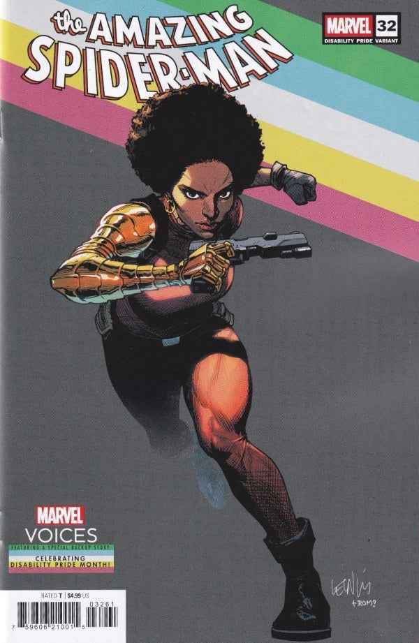 Amazing Spider-Man (2025 Marvel) #32 - Leinil Francis Yu Disability Pride Variant