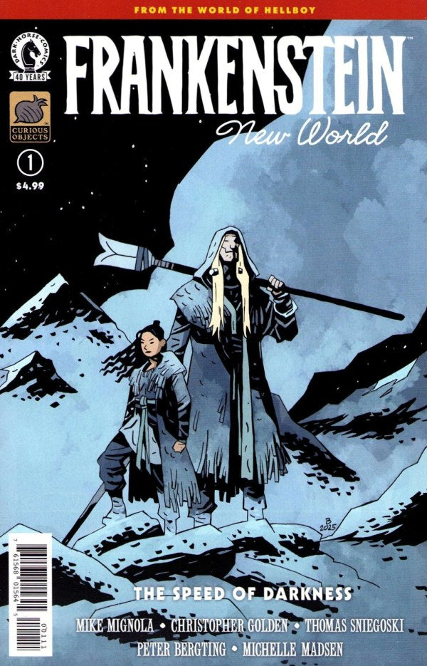 Frankenstein: New World - The Speed of Darkness (2026 Dark Horse) #1 - Cover A Peter Bergting