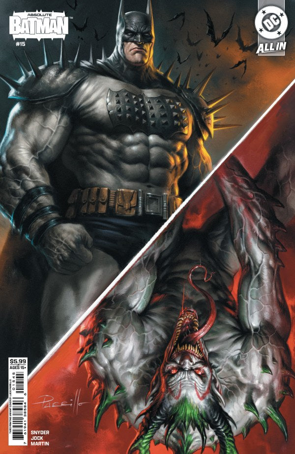 Absolute Batman (2024 DC) #15 - Cover B Lucio Parrillo Card Stock Variant (Third Printing)