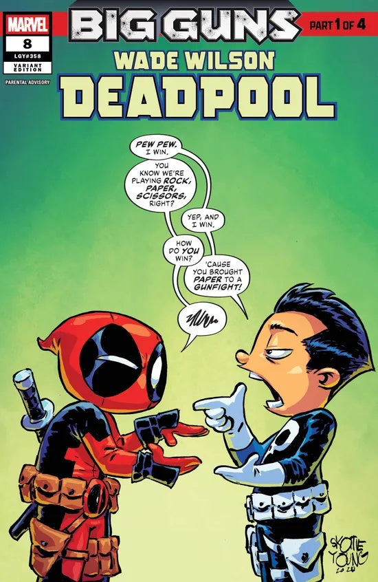Wade Wilson: Deadpool (2026 Marvel) #8 - Skottie Young Variant
