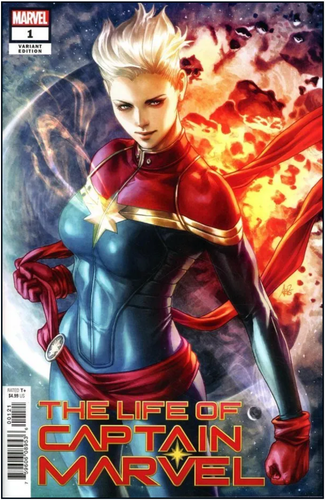 Life of Captain Marvel (2018 Marvel) #1 - Cover B Artgerm