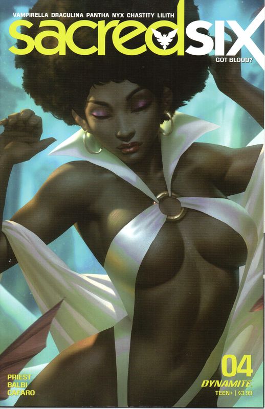 Sacred Six (2020 Dynamite) #4E - Variant Cover by Derrick Chew
