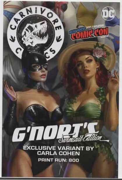 G'nort's Illustrated Swimsuit Edition #1 - Variant Cover by Carla Cohen