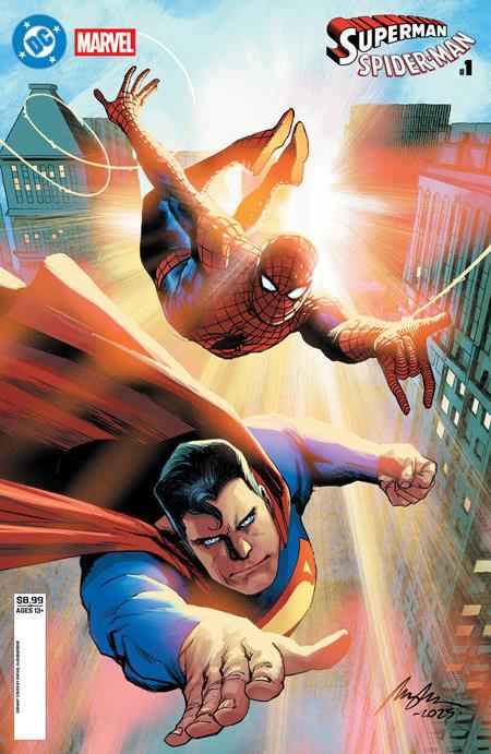 DC Marvel Superman Spider-Man (2026 DC) #1 One Shot - Cover C Rafael Albuquerque Card Stock Variant