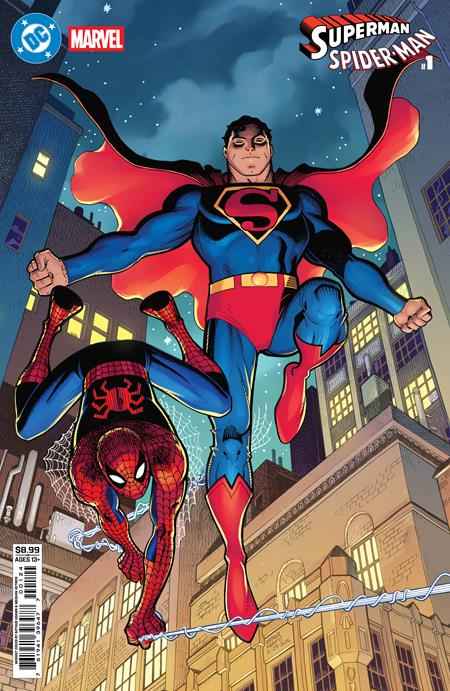 DC Marvel Superman Spider-Man (2026 DC) #1 One Shot - Cover L Arthur Adams Card Stock Variant