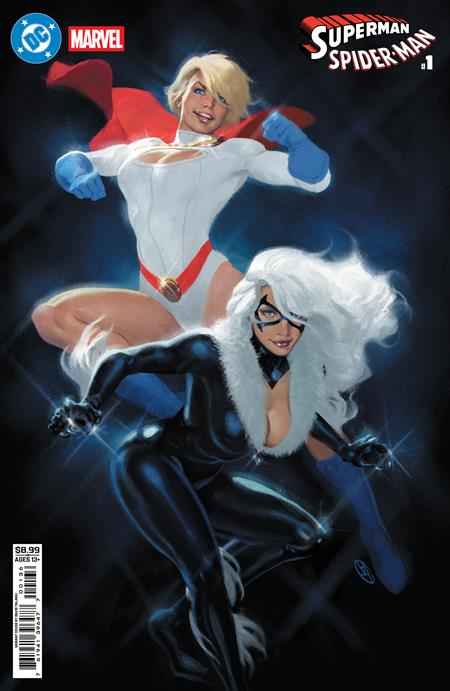 DC/Marvel: Superman & Spider-Man (2026) #1 - Variant Cover David Talaski