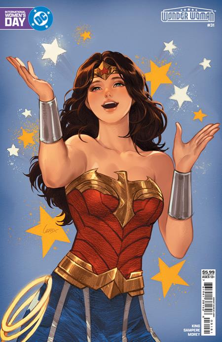 Wonder Woman #31 - Cover E Lesley Leirix Li International Women's Day Card Stock Variant