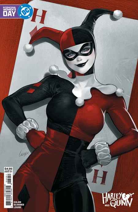 Harley Quinn (2021 DC) #60 - Cover E Lesley Leirix Li International Women's Day Card Stock Variant