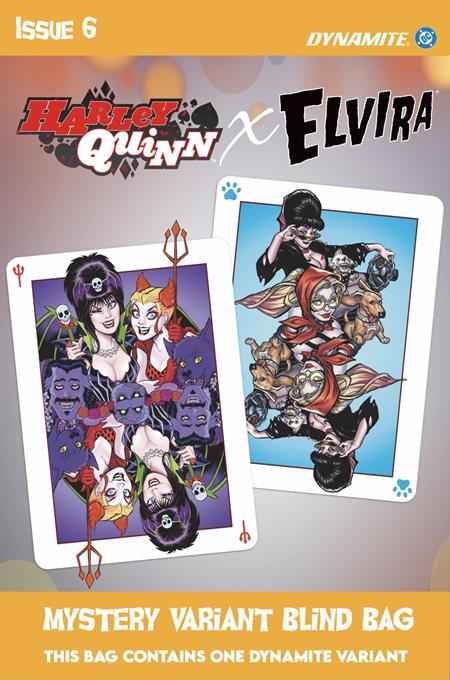 HARLEY QUINN X ELVIRA #6 CVR E BLIND BAG VAR