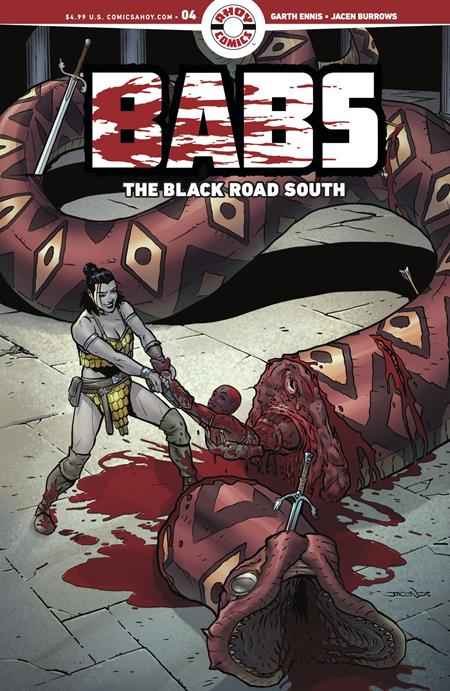 BABS THE BLACK ROAD SOUTH #4 (OF 6) CVR A JACEN BURROWS (MR)