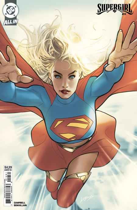Supergirl (2024 DC) #12 - Cover C Pablo Villalobos Card Stock Variant