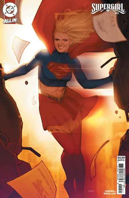 Supergirl (2024 DC) #12 - Cover D Joshua Swaby Card Stock Variant
