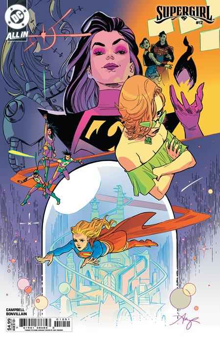 Supergirl (2024 DC) #12 - Cover E Amy Reeder Things to Come Card Stock Variant