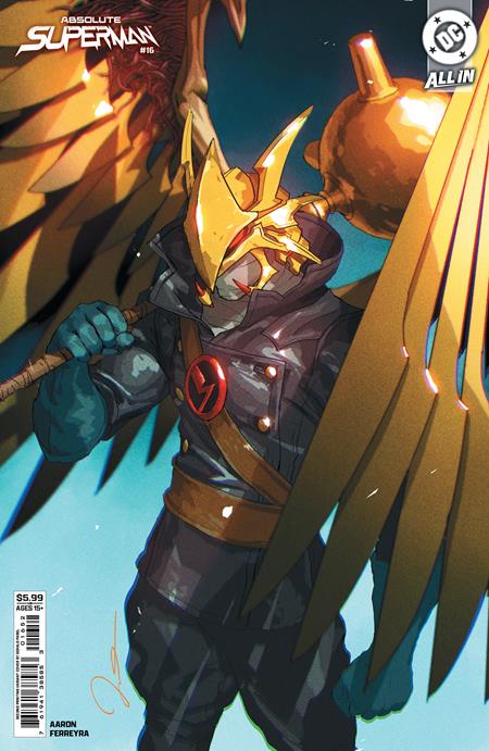 Absolute Superman (2024 DC) #16 - Cover B Gerald Parel Second Printing Card Stock Variant