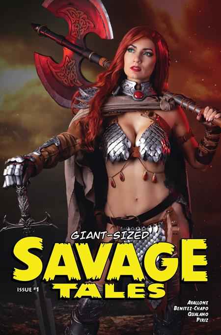 Giant-Sized Savage Tales (2026 Dynamite) #1 (One Shot) - Cover C Ivy Cosplay Red Sonja