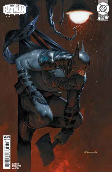 Absolute Batman (2024 DC) #20 - Cover C Fabrizio De Tommaso Card Stock Variant