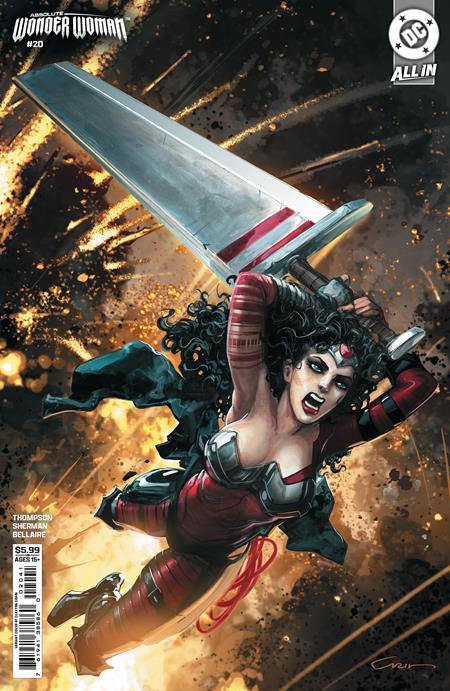 Absolute Wonder Woman (2024 DC) #20 - Cover D Clayton Crain Card Stock