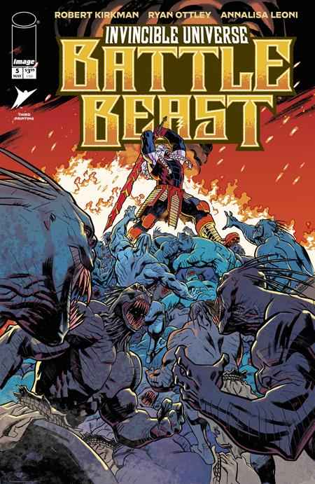 Invincible Universe: Battle Beast (2025 Image) #5 - Cover A Mike Hawthorne (3rd Printing)
