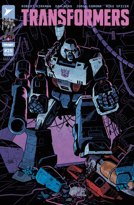 Transformers (2023 Image) #25 - Cover Ben Stenbeck Fourth Printing
