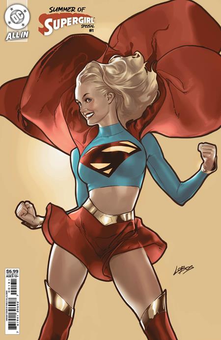 SUMMER OF SUPERGIRL SPECIAL #1 (ONE SHOT) CVR B PABLO VILLALOBOS CARD STOCK VAR