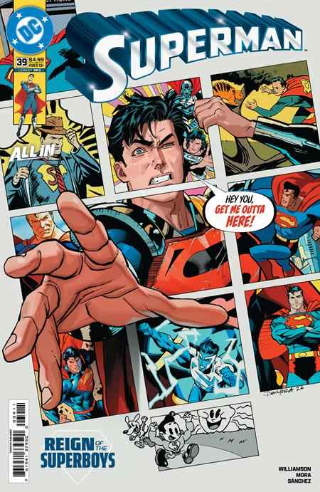 SUPERMAN #39 CVR A DAN MORA (THE REIGN OF THE SUPERBOYS)