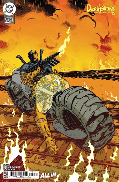 Deathstroke the Terminator (2025 DC) #4 - Cover D Cully Hamner Card Stock Variant