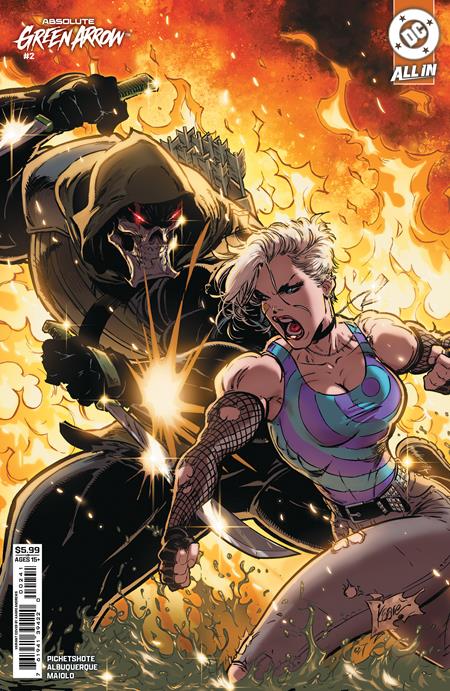 Absolute Green Arrow (2025 DC) #2 - Cover D Kaare Andrews Card Stock Variant