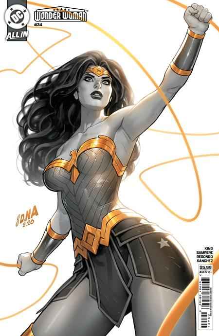 WONDER WOMAN #34 CVR B DAVID NAKAYAMA CARD STOCK VAR
