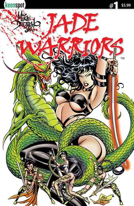 JADE WARRIORS #1 CVR B MIKE DEODATO DRAGON HUNTERS VAR