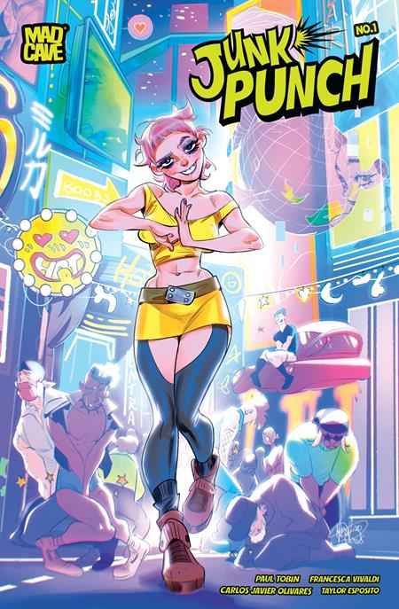 Junk Punch (2026 Mad Cave Studios) #1 - Cover C Mirka Andolfo Variant