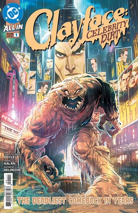 Clayface: Celebrity Dirt (2026 DC) #1 - Cover A Fran Galan