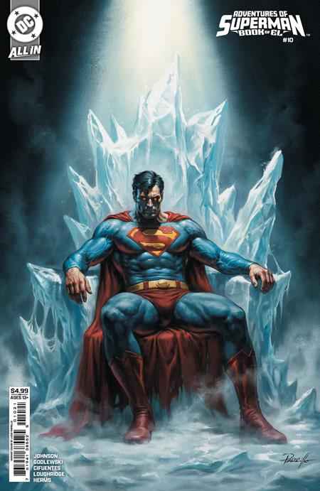 ADVENTURES OF SUPERMAN BOOK OF EL #10 (OF 12) CVR B LUCIO PARRILLO CARD STOCK VAR