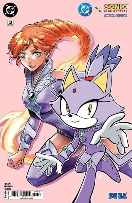 DC X SONIC THE HEDGEHOG THE METAL LEGION #3 (OF 5) CVR B SAOWEE CARD STOCK VAR