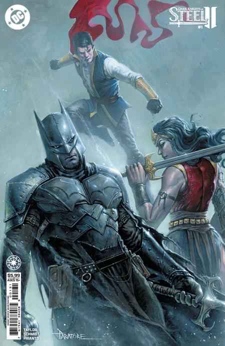 DARK KNIGHTS OF STEEL II #1 (OF 12) CVR C DAVIDE PARATORE CARD STOCK VAR