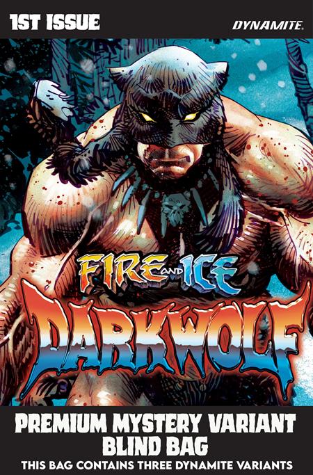 Fire and Ice: Darkwolf (2026 Dynamite) #1 - Cover G Premium Mystery Blind Bag Variant