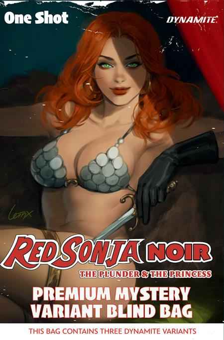 Red Sonja Noir: The Plunder and the Princess (2026 Dynamite) #1 - Cover D Premium Mystery Blind Bag Variant