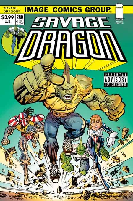 Savage Dragon (1993 Image) #280 - Cover A Erik Larsen (2nd Printing)