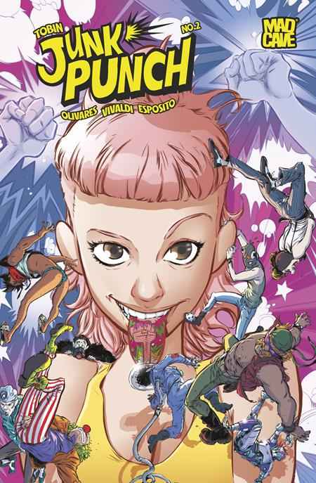 Junk Punch (2026 Mad Cave Studios) #2 - Cover A Carlos Javier Olivares