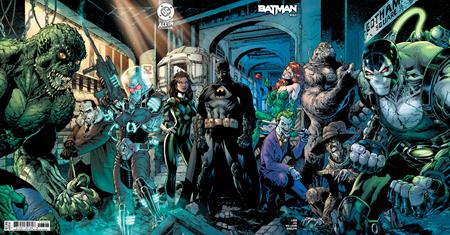 Batman (2016 DC) #163 - Cover E Jim Lee & Scott Williams Batman Connecting Gatefold Variant