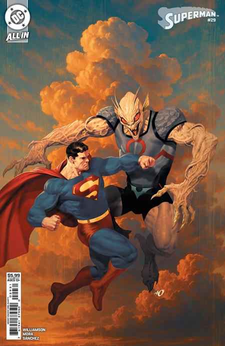 Superman (2023 DC) #29 - Cover C Ariel Olivetti Card Stock Variant