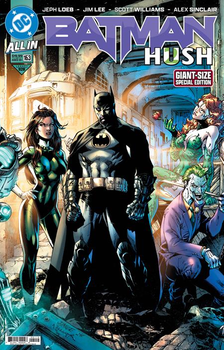 Batman (2016 DC) #163 - Giant Sized Special Edition Cover B Jim Lee Foil Variant