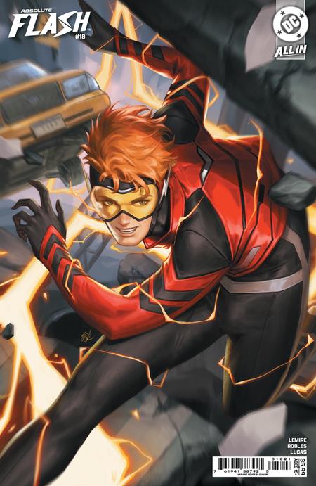 Absolute Flash (2025 DC) #18 - Cover B Ejikure Card Stock Variant